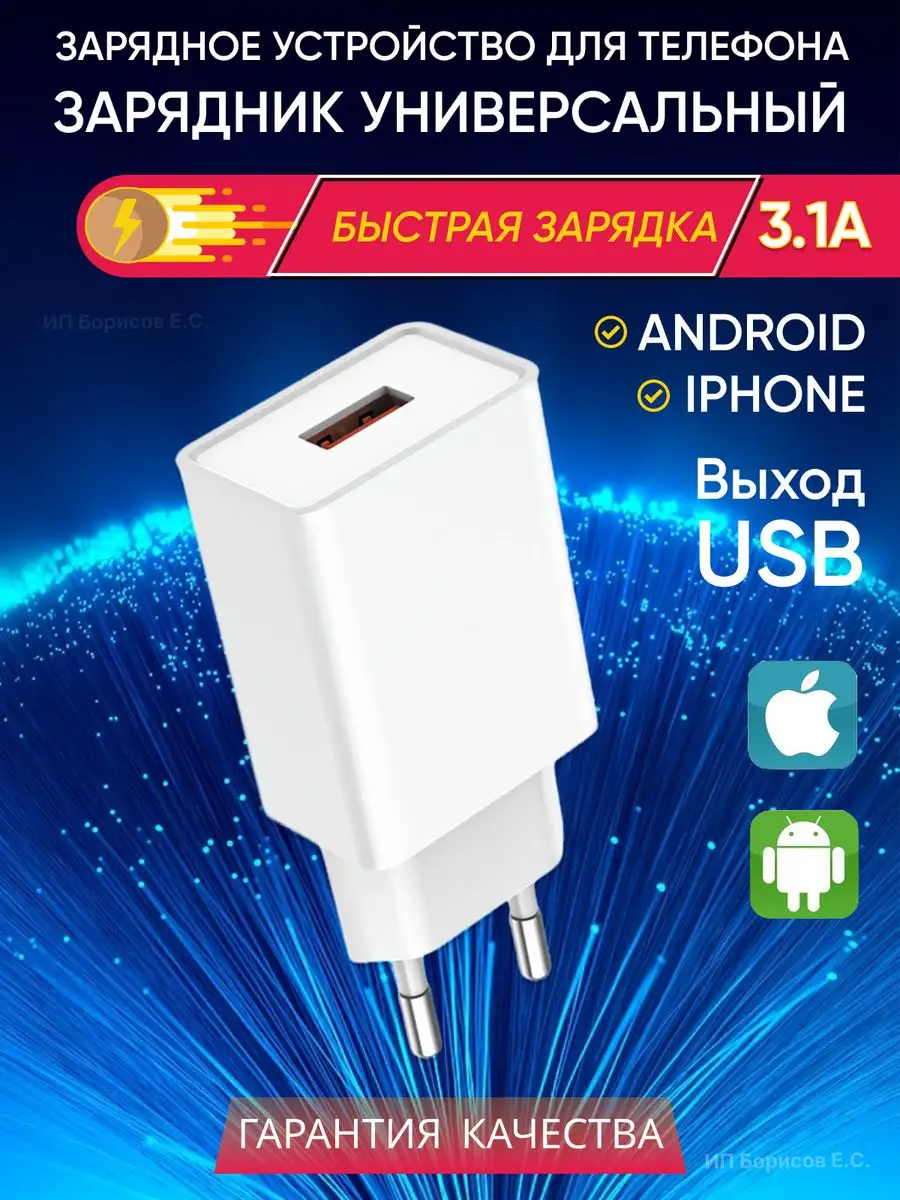 TECHNOROOM Быстрое зарядное устройство для телефона,зарядка usb