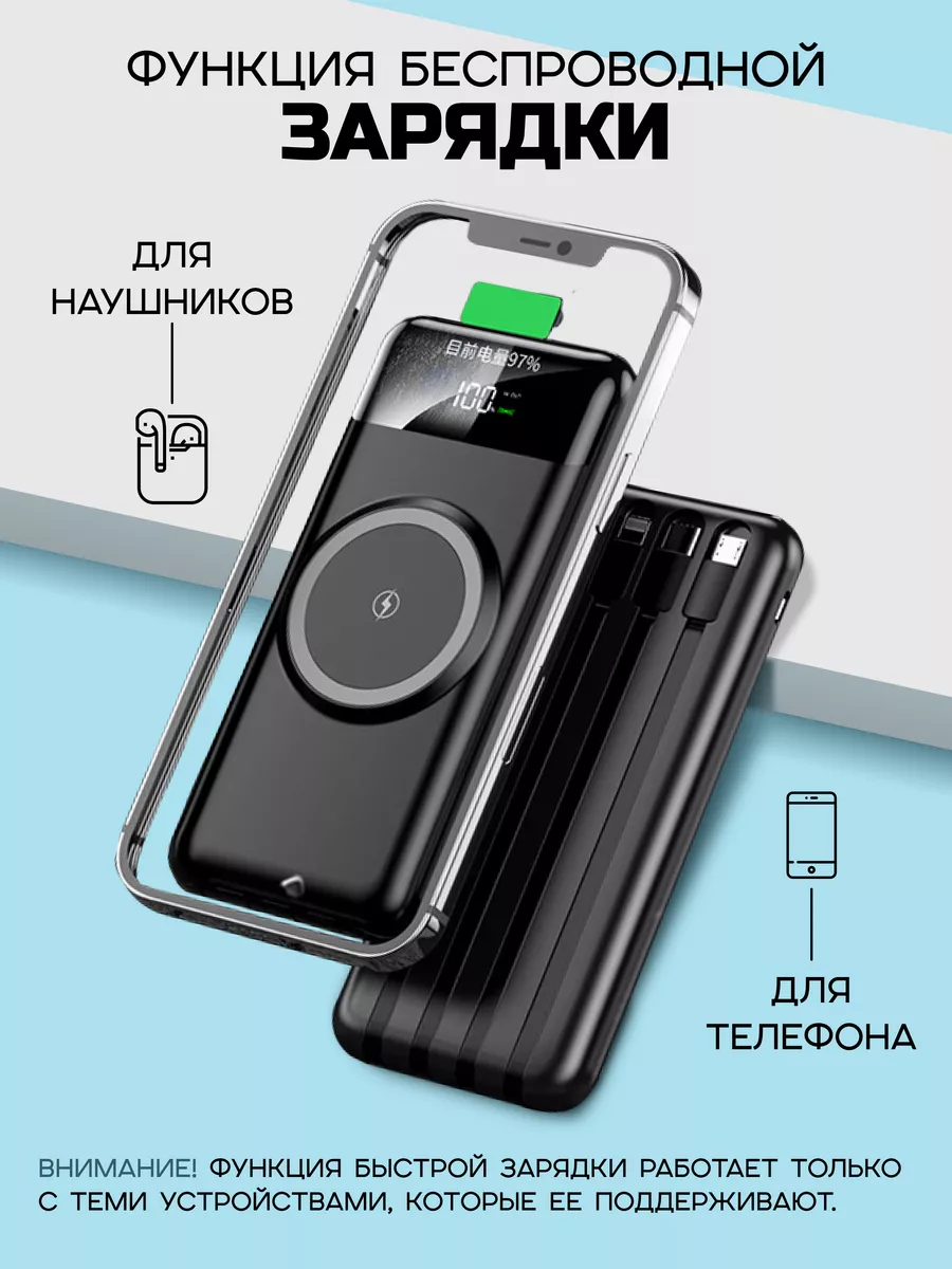 Power Bank 30000 mah повербанк портативный Smartmax купить по цене 1 235 ₽  в интернет-магазине Wildberries | 165917278