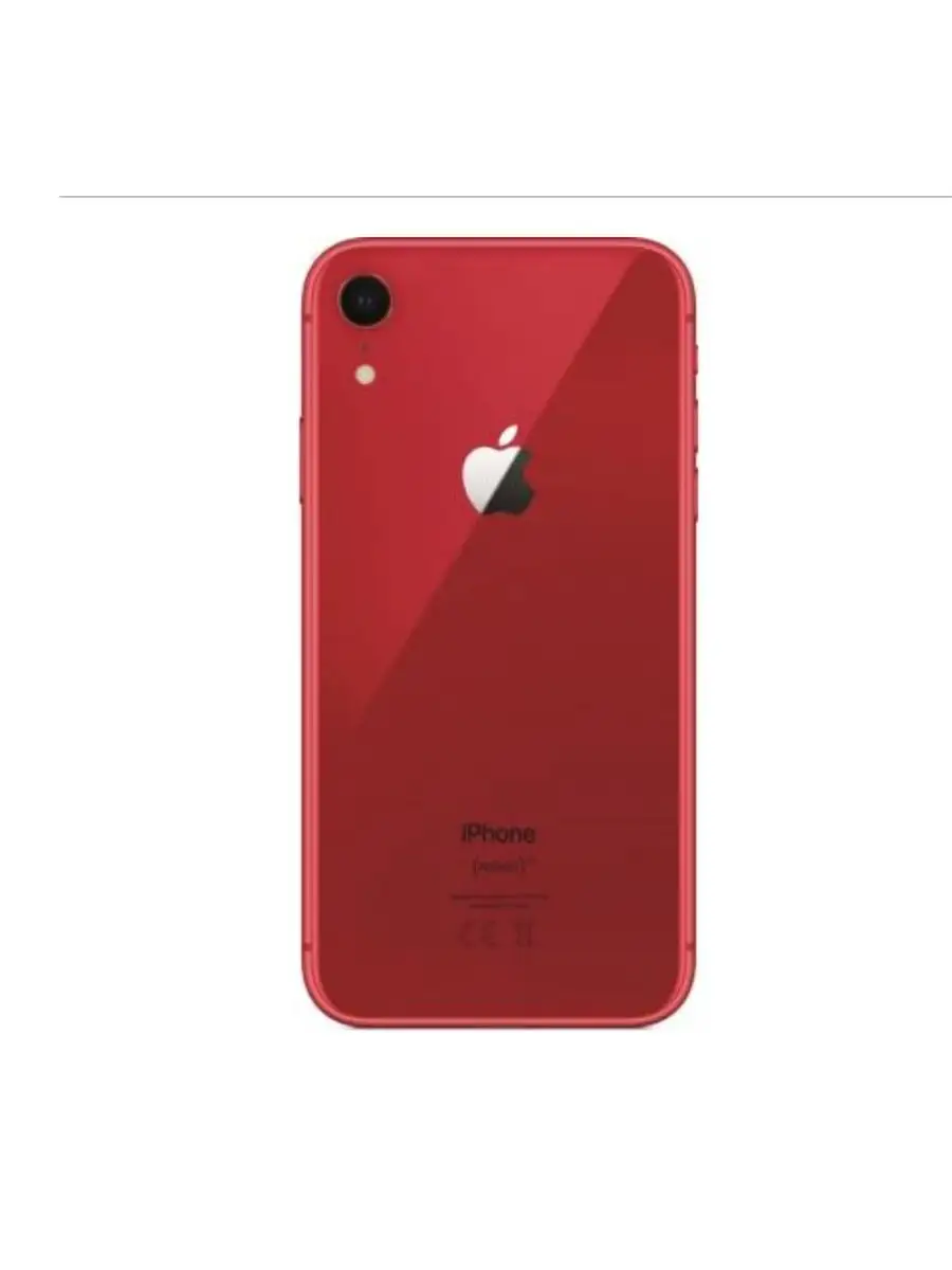 Заднее стекло iPhone XR US красное без глазка камеры Masterfon купить по  цене 237 ₽ в интернет-магазине Wildberries | 166129801