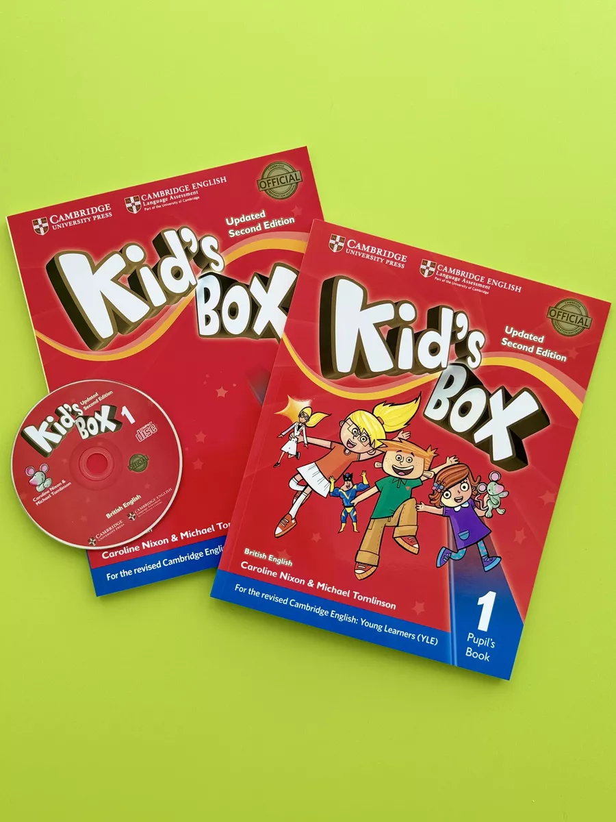 Kids Box Level 1. Pupils Book+ Activity Book + CD E-book купить по цене 847  ₽ в интернет-магазине Wildberries | 166763388