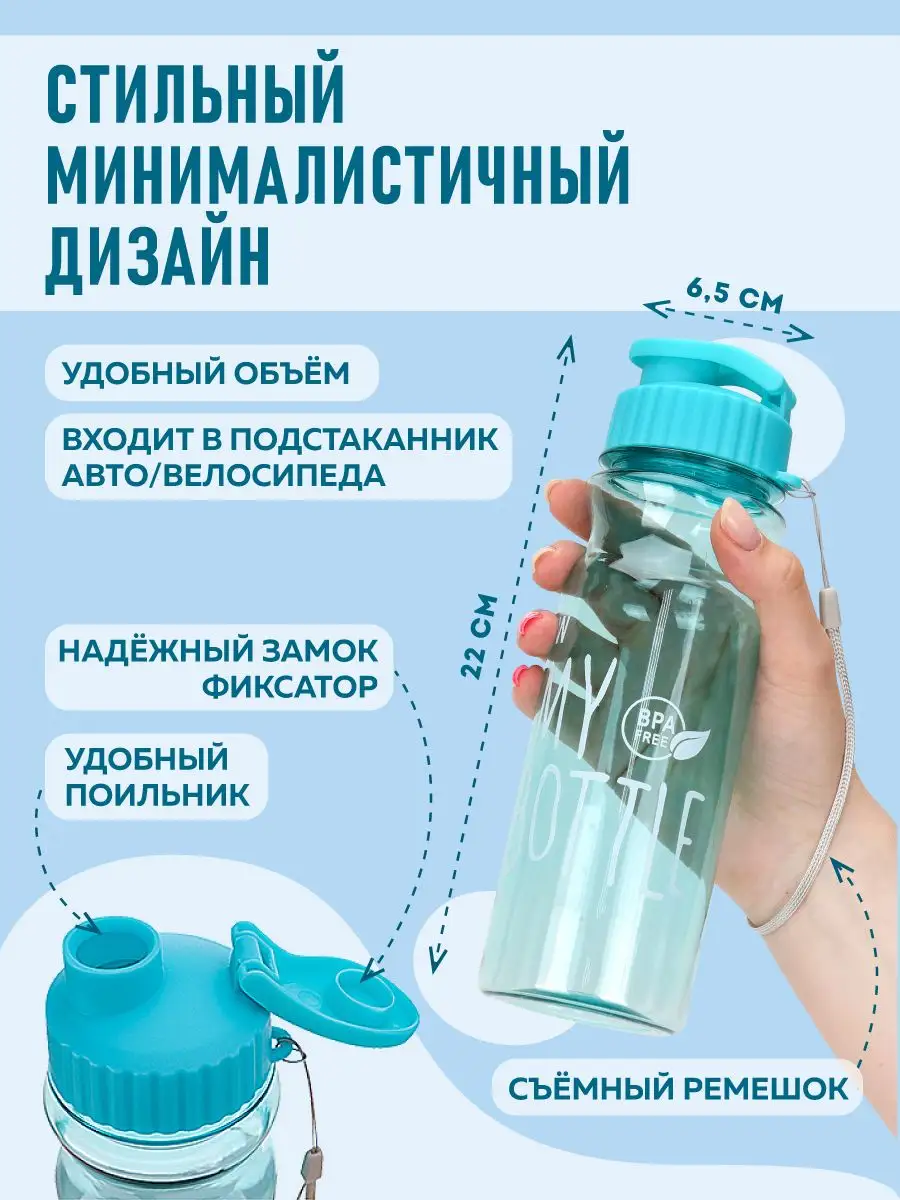 Miland Бутылка для воды 450 мл