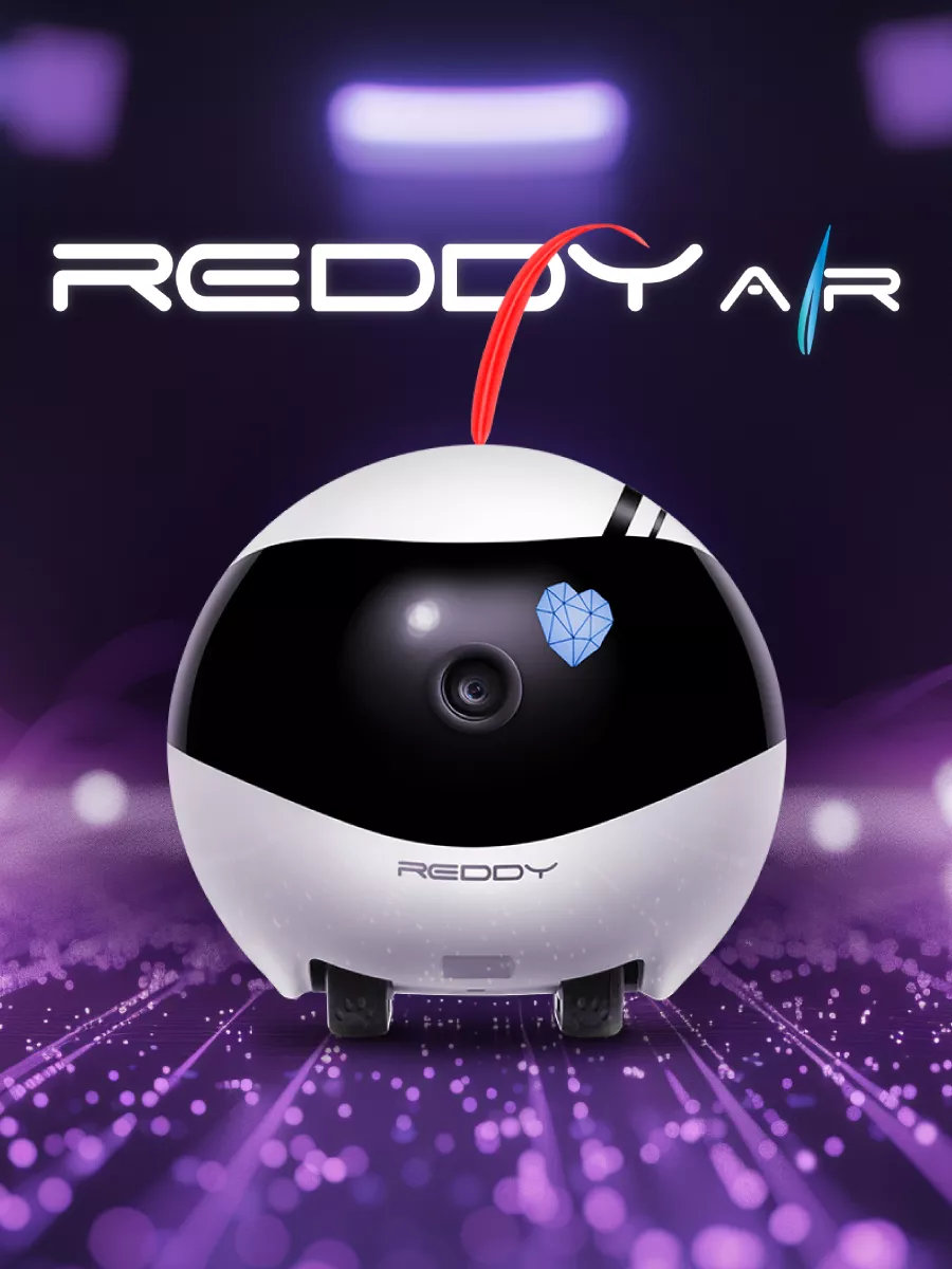 Умный робот-друг REDDY Air Red solution купить по цене 24 931 ₽ в  интернет-магазине Wildberries | 166886528