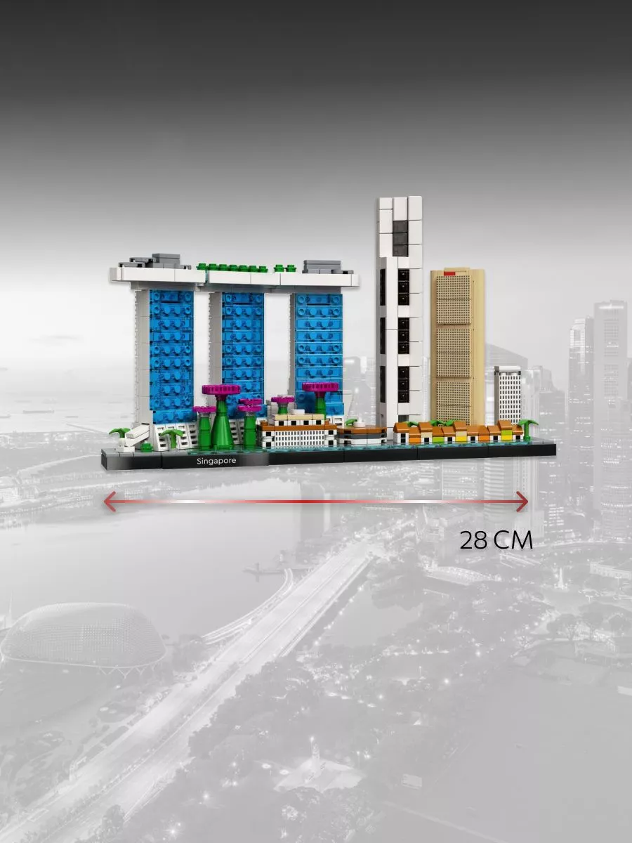 Конструктор Architecture Архитектура Сингапур Singapore 829д LEGO купить по  цене 1 832 ₽ в интернет-магазине Wildberries | 166889080