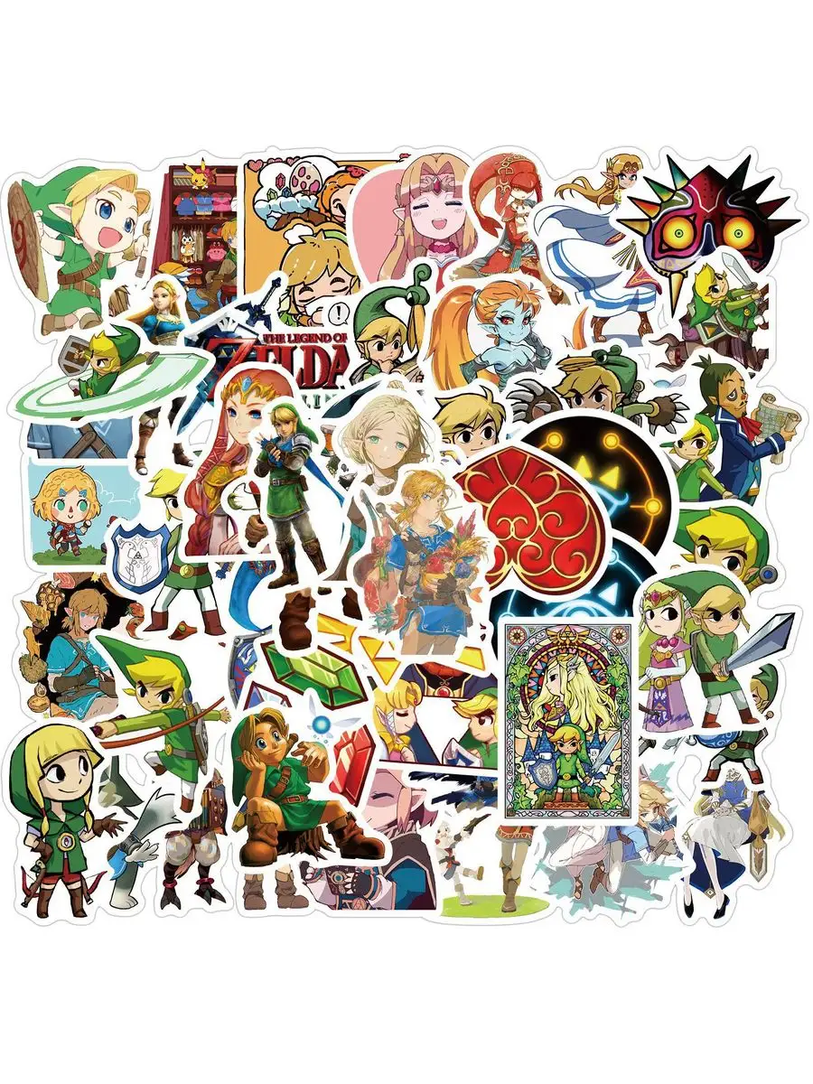 Lovely sticker Виниловые наклейки Anime 50 штук