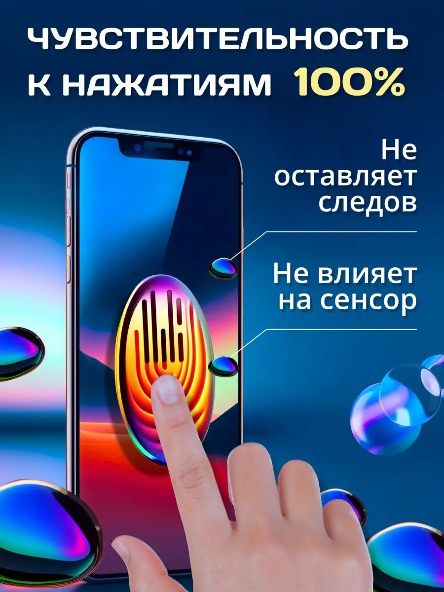 SMART LINE Гидрогелевая пленка на Honor X7A защитная без рамки