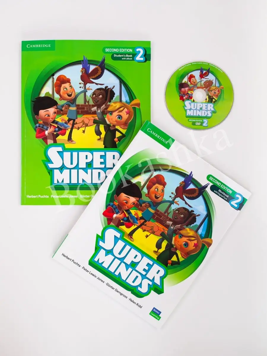 Cambridge Super Minds Level 2 Sbook+Workbook+CD (second edition)