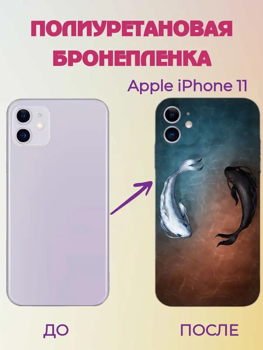 Цветная текстурная пленка на крышку и бока iPhone 11 AKSDiadem купить по  цене 17,60 р. в интернет-магазине Wildberries в Беларуси | 167296825