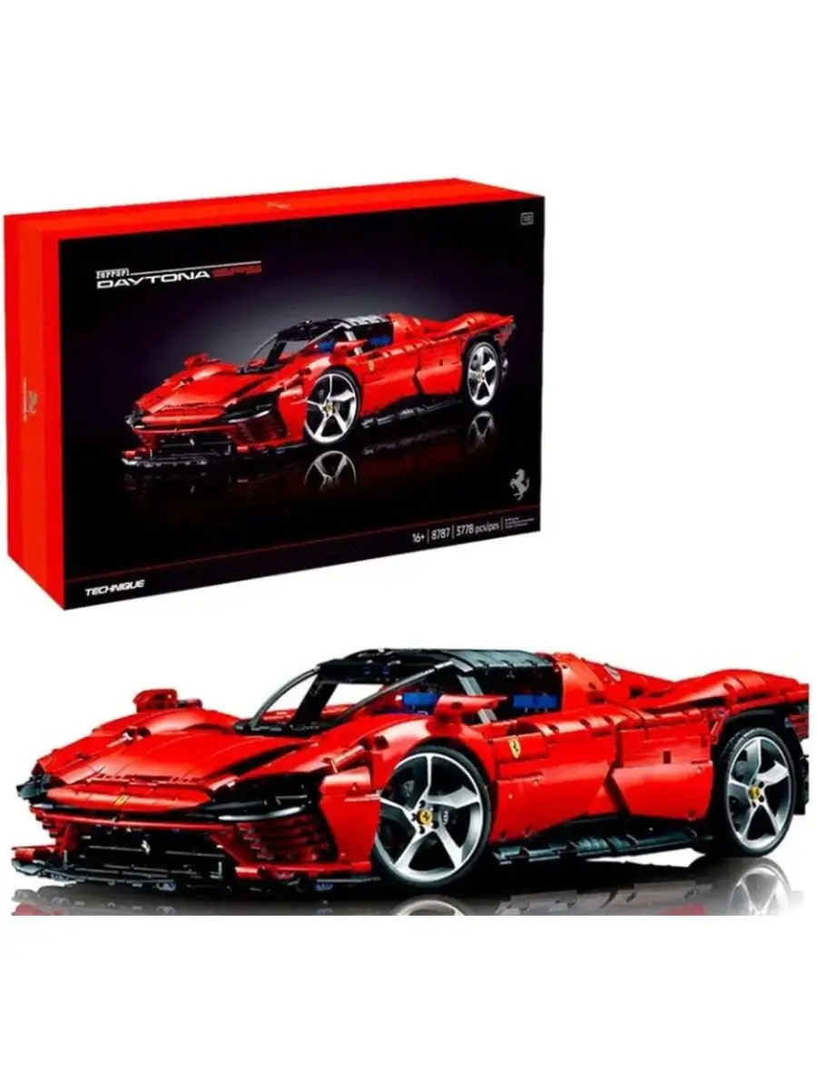 Lego Конструктор Technic для мальчиков набор машина Ferrari