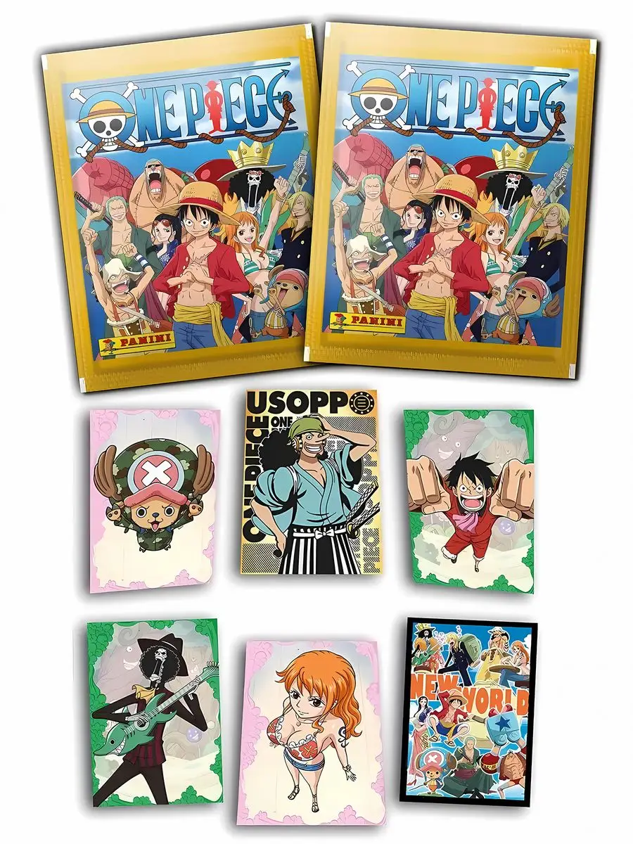 Наклейки Панини ONE PIECE 50 пакетиков Ван Пис PANINI купить по цене 514  800 сум в интернет-магазине Wildberries в Узбекистане | 167735943