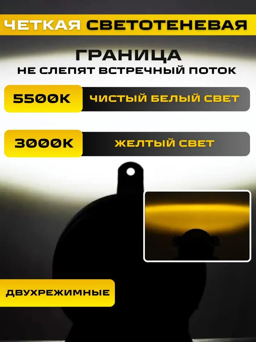 Avtosvet Opt Противотуманки led фары Lada Priora 30w 2 режима