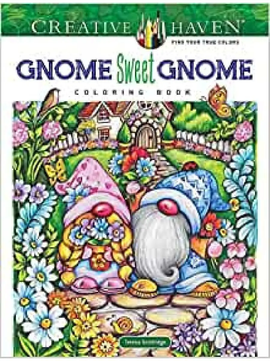 Dover Publications Creative haven gnome sweet gnome coloring book