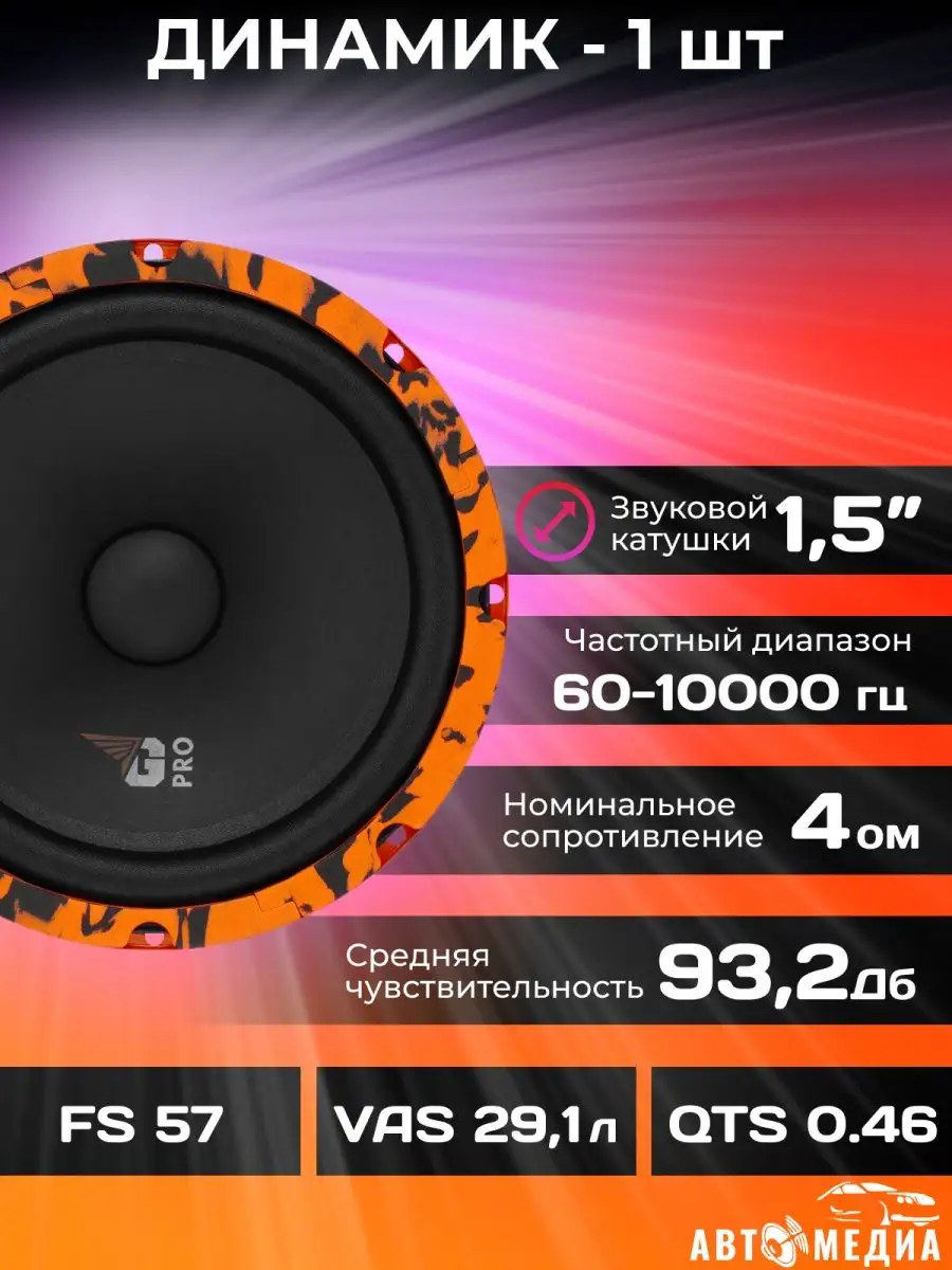 Динамик автомобильный Gryphon Pro 200 Midbass (1 штука) Dl AUDIO купить по  цене 3 572 ₽ в интернет-магазине Wildberries | 168419085