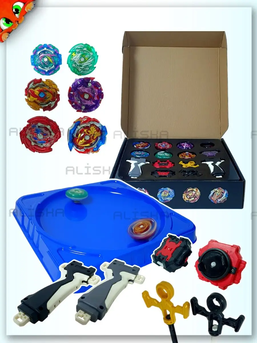 Игровой набор BEYBLADE Бейблэйд с ареной Алиска - всё для семьи и дома  купить по цене 2 009 ₽ в интернет-магазине Wildberries | 168806419