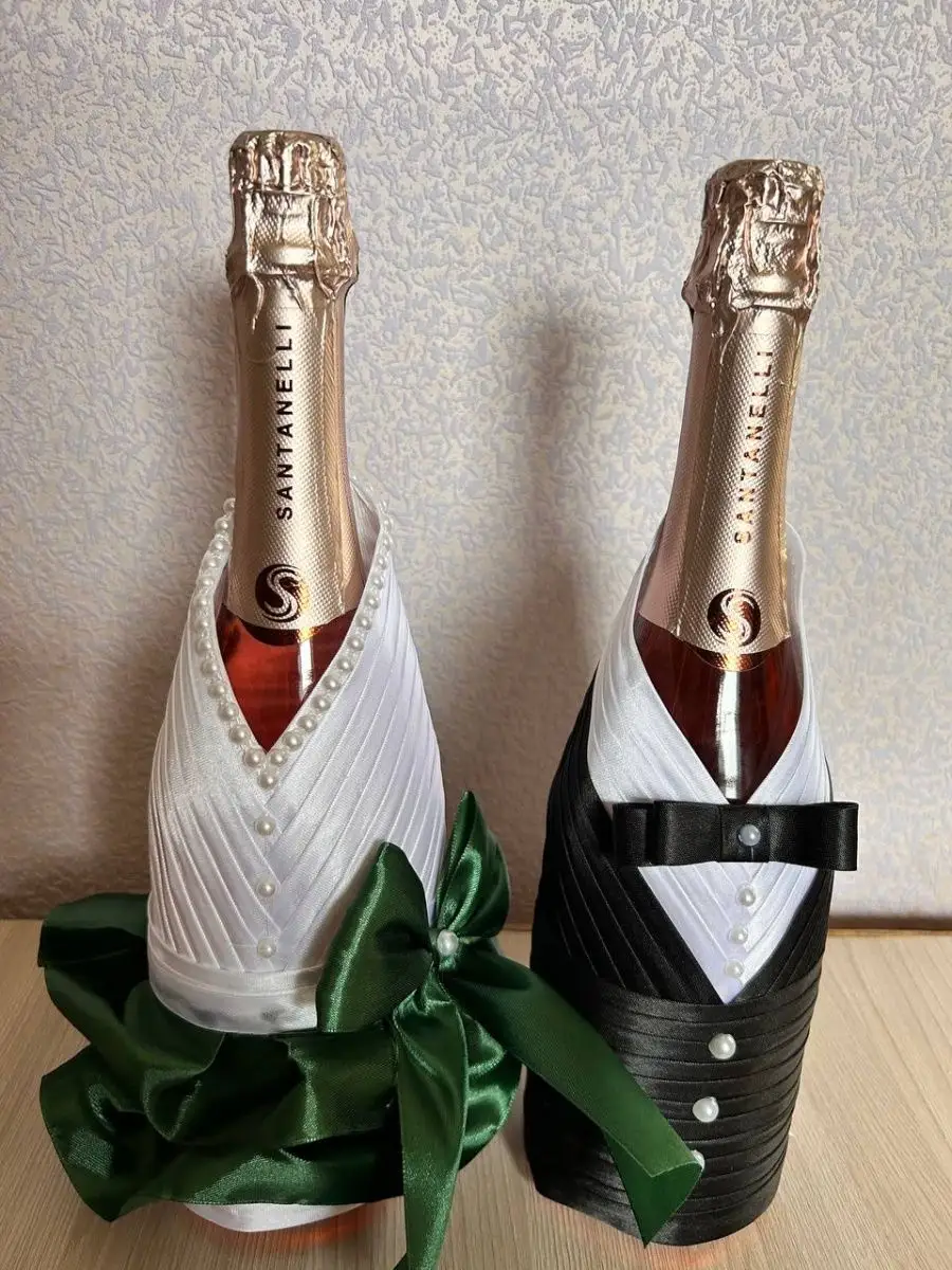 Одежда для шампанского своими руками: популярный напиток в разных нарядах
