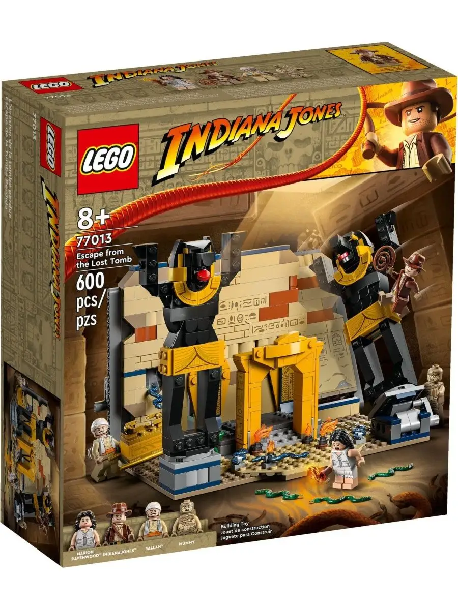 Indiana Jones 77013 Побег из затерянной гробницы LEGO купить по цене 5 455  ₽ в интернет-магазине Wildberries | 169597281