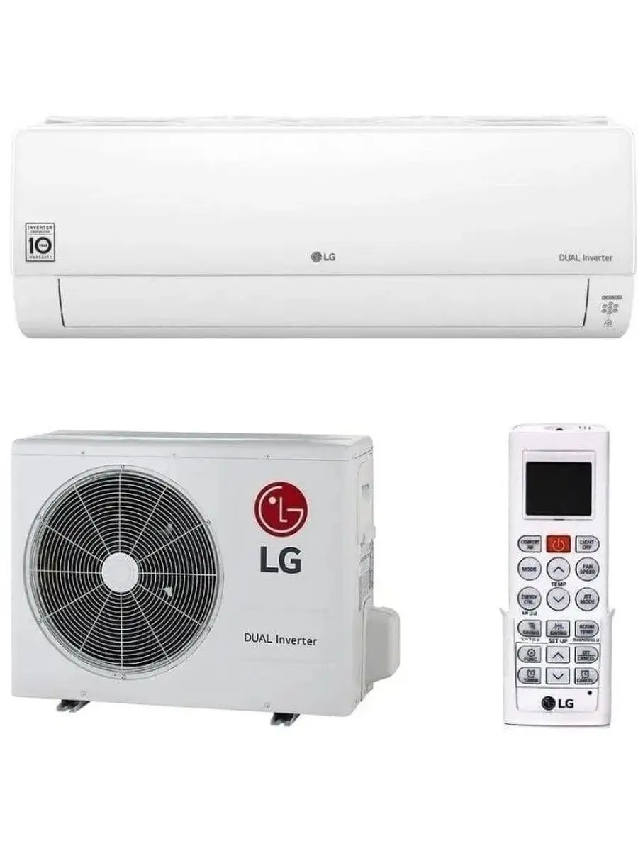 Кондиционер сплит-система I12CGH.UGGF Dual Inverter LG купить по цене 40  354 ₽ в интернет-магазине Wildberries | 169628632