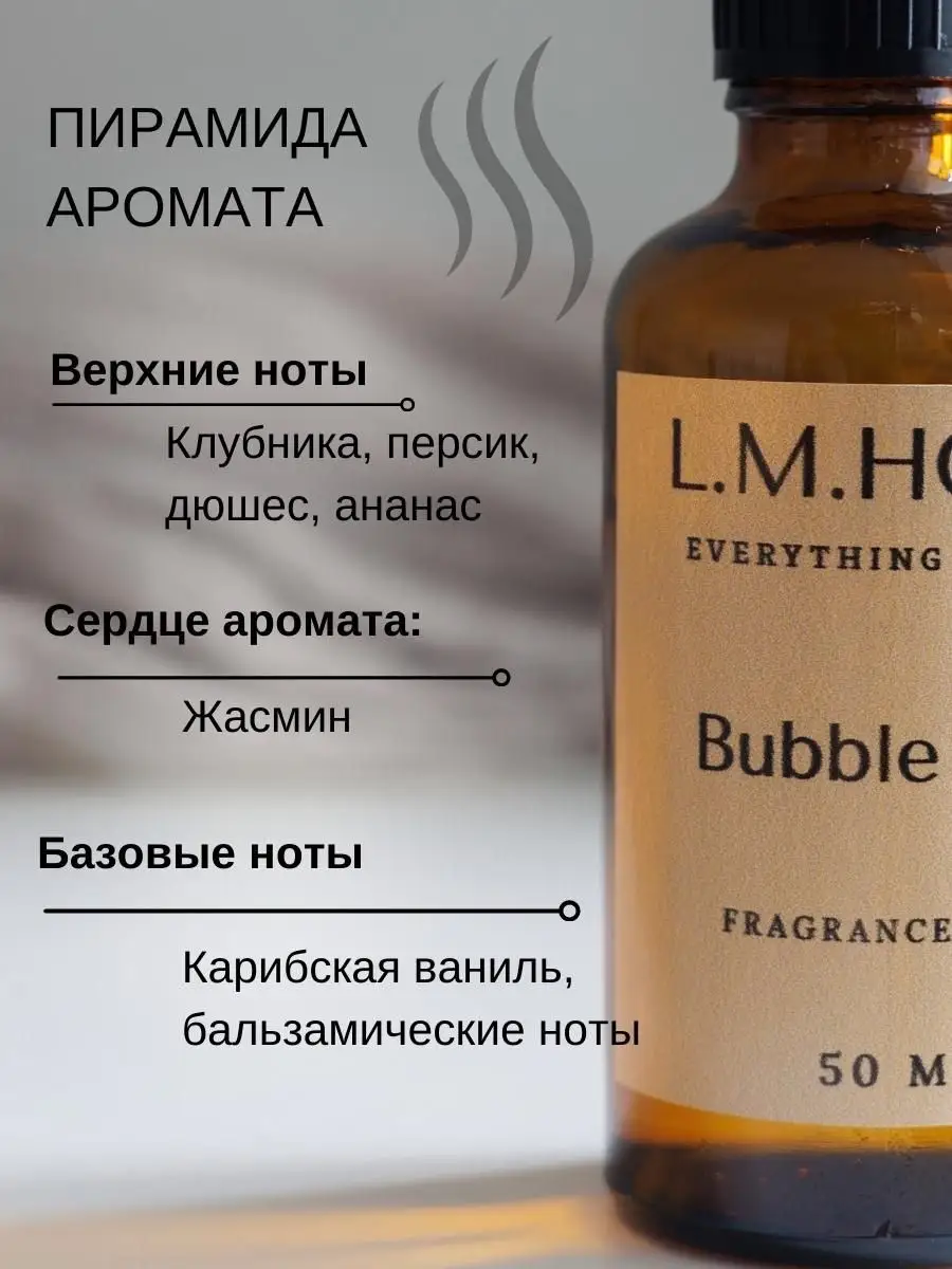 L.M.HOME Диффузор для дома с палочками парфюмированный