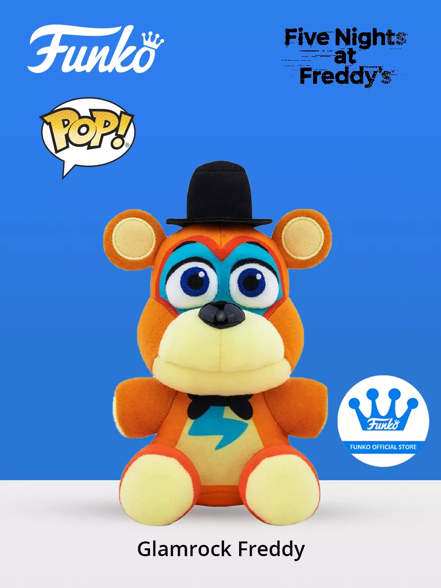 Фигурка плюшевая FNAF Glamrock Freddy 7