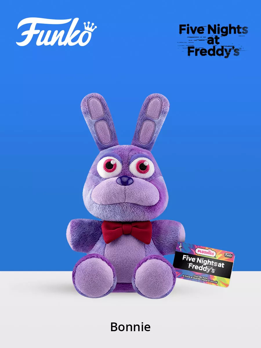 Фигурка плюшевая Plush FNAF TieDye Bonnie 7