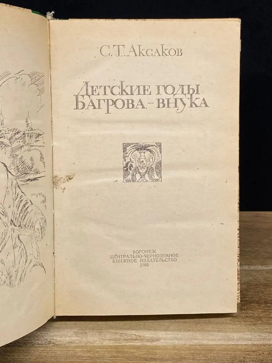 Детские годы Багрова-внука Аксаков Сергей Тимофеевич Воронеж купить по цене  106 ₽ в интернет-магазине Wildberries | 170788487