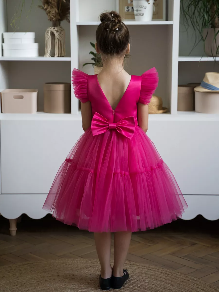 Нарядное платье Иза для девочки, Battessimo