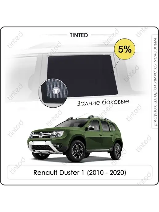 Тонирование автомобилей Renault Duster в Москве | Детейлинг центр SunStek