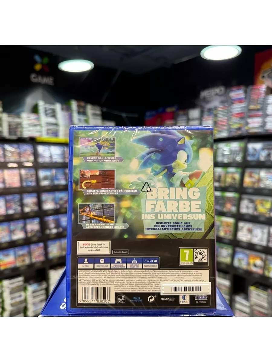 Sonic Colours Ultimate PS4 PlayStation купить по цене 376 100 сум в  интернет-магазине Wildberries в Узбекистане | 171328440