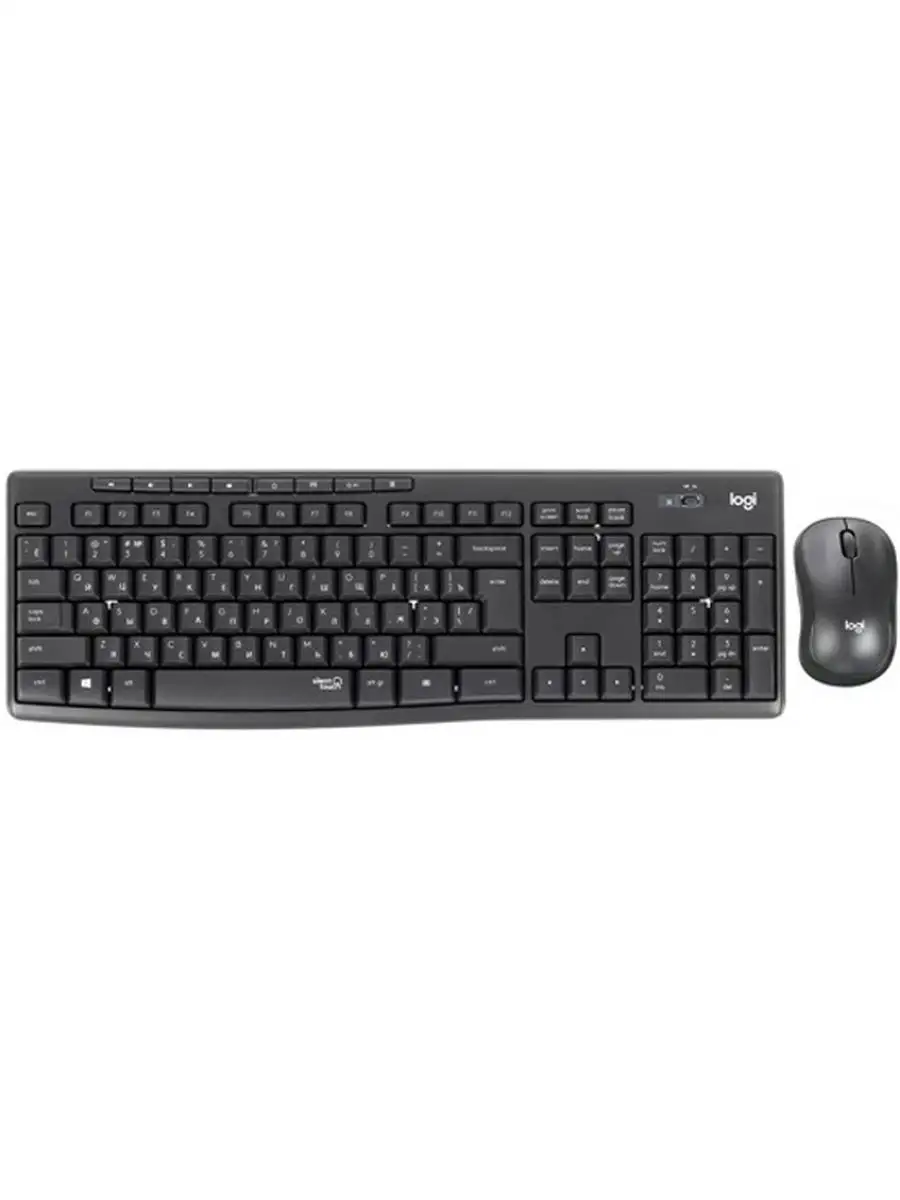 Logitech Комплект клавиатура и мышь MK295 беспроводной