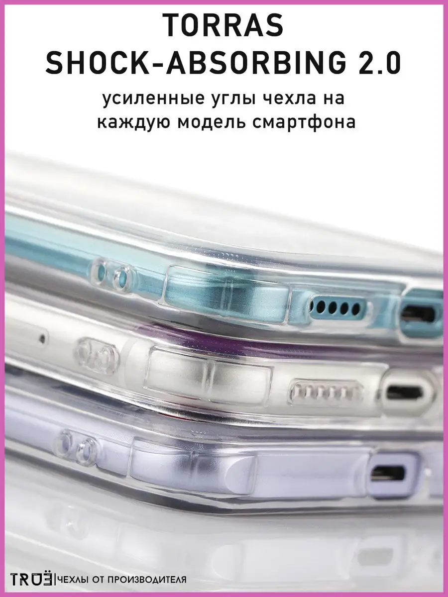 TRUE:Case Чехол на Samsung A22s и А22 5G с рисунком прозрачный