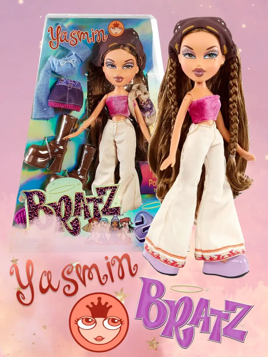 BRATZ Шарнирная кукла Bratz Yasmin 573425 Ясмин Братс