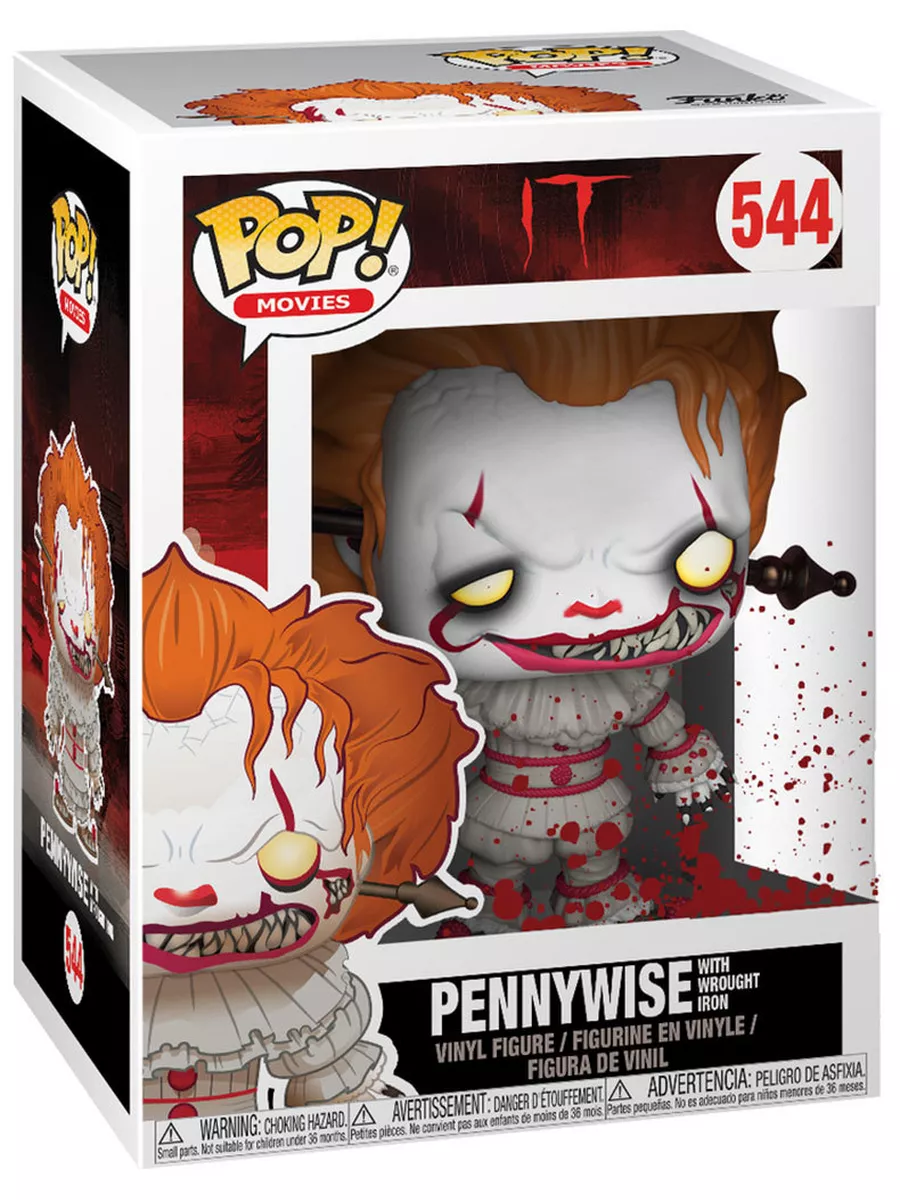 Фигурка POP! ОНО Pennywise Пеннивайз со стрелой 544 Funko купить по цене 0  сум в интернет-магазине Wildberries в Узбекистане | 171774880