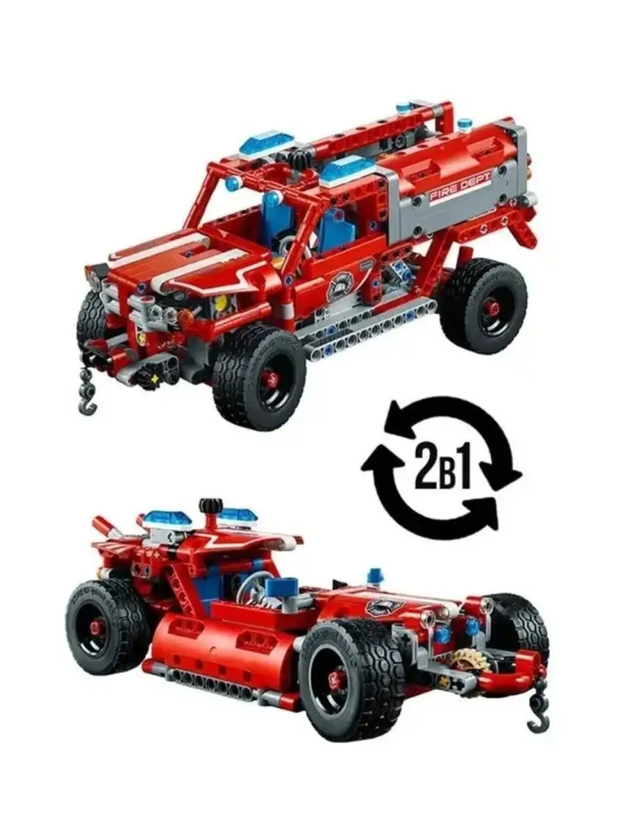 Конструктор Technic Техник Аварийно-спасательная машина 513д