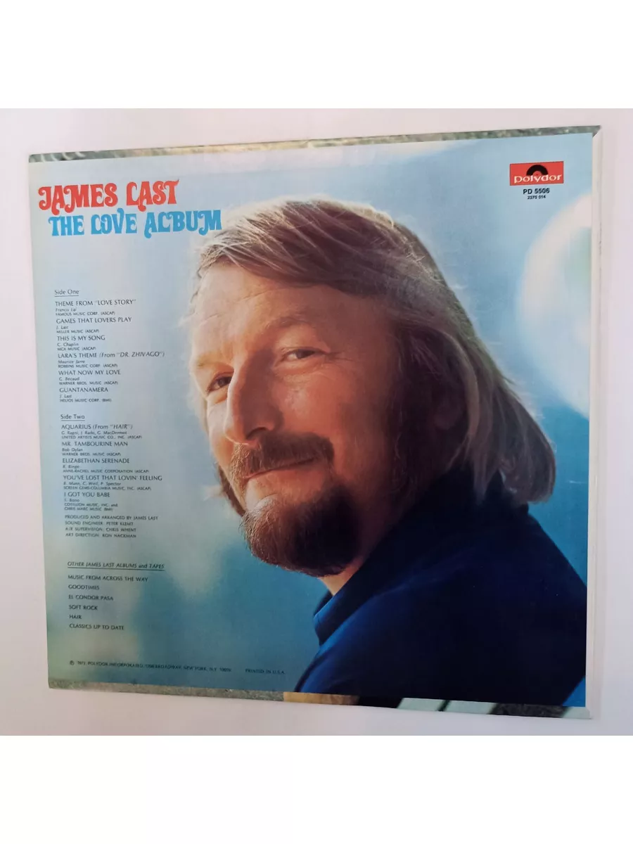 Винтажная виниловая пластинка LP James Last The Love Album ( Vintage music  купить по цене 409 000 сум в интернет-магазине Wildberries в Узбекистане |  172584775