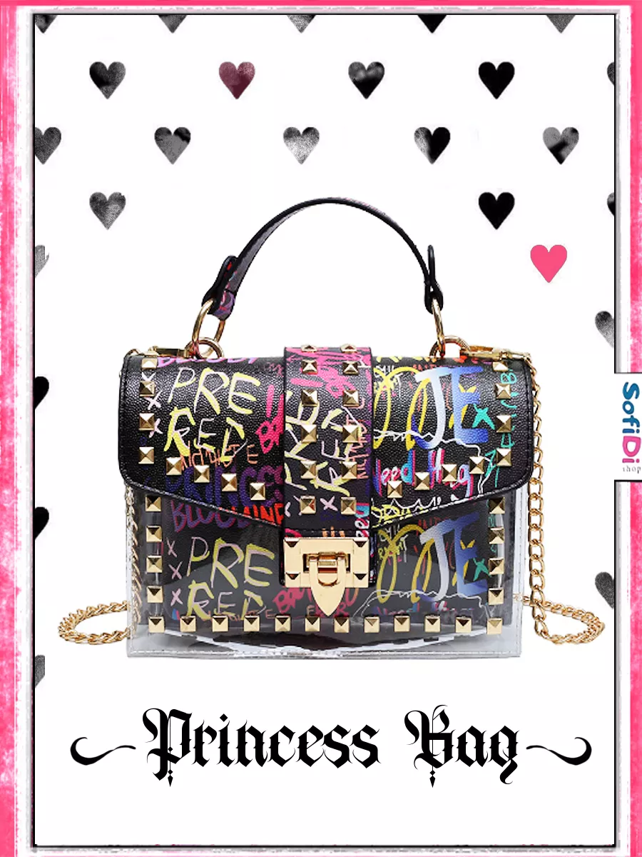 SofiDi Прозрачная непромокаемая сумка princess bag