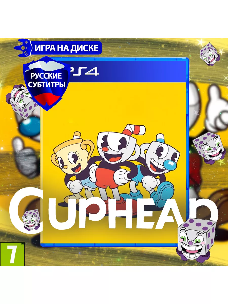 Игра Cuphead для Playstation 4 (PS4), Русские субтитры Sony Playstation 4  купить по цене 2 222 ₽ в интернет-магазине Wildberries | 172891486