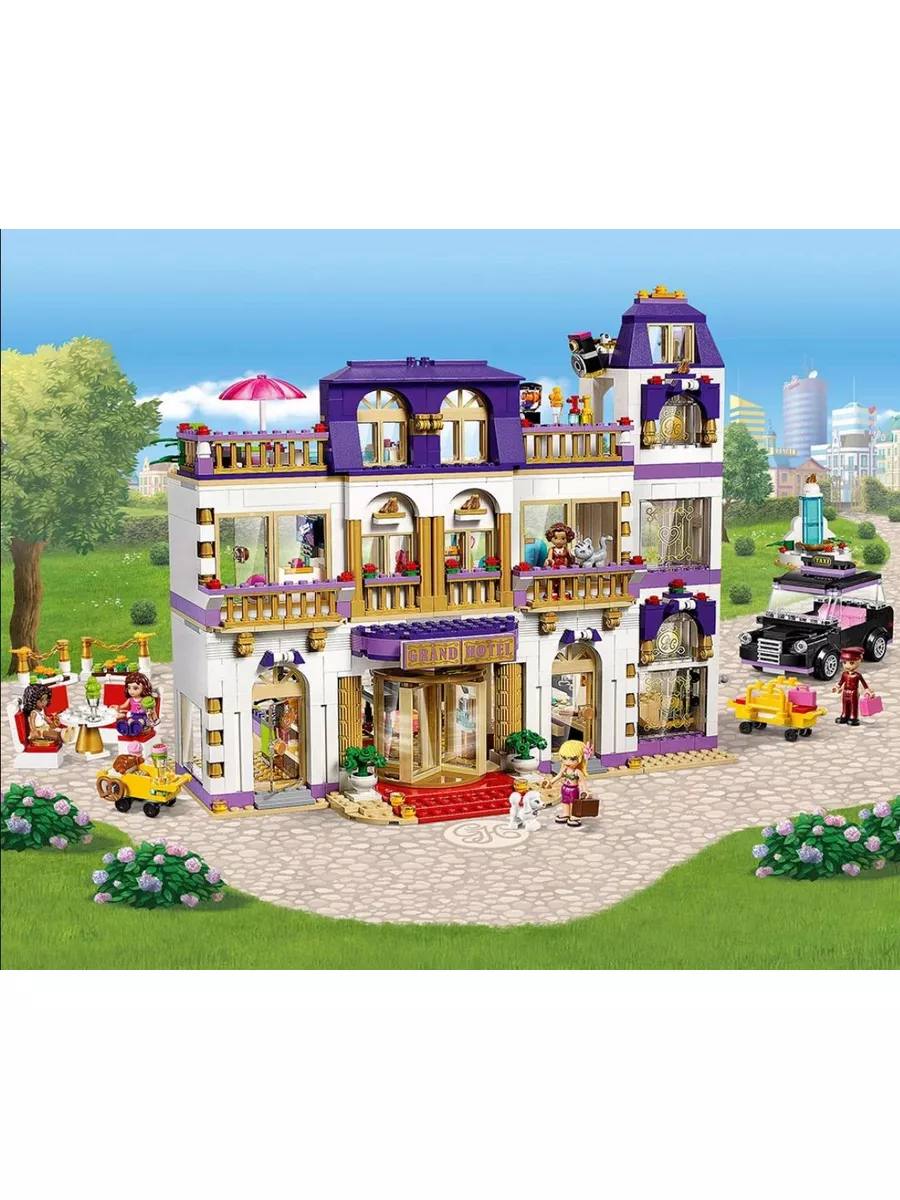 Конструктор Friends дом Гранд-отель LEGO купить по цене 4 259 ₽ в  интернет-магазине Wildberries | 172986640