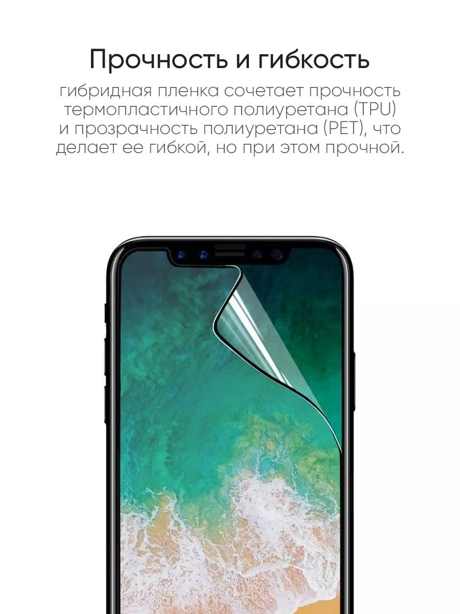 Гибридная пленка для IPhone 14 Pro Max, серия MX КейсБерри купить по цене  124 ₽ в интернет-магазине Wildberries | 173108073