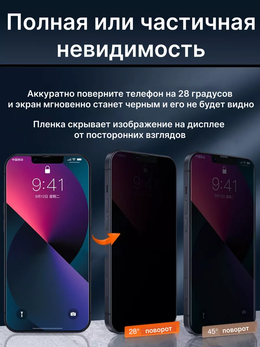 Gellio Антишпион защитная пленка на телефон Honor 90 lite