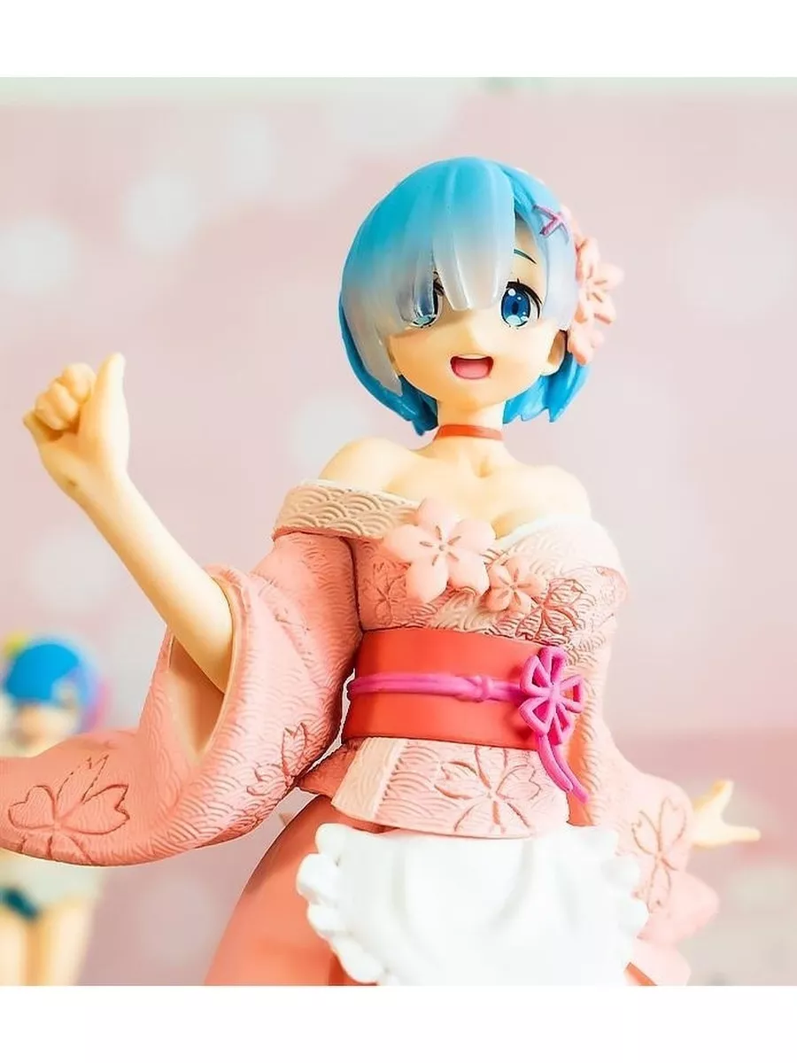 Action figure-toy Фигурка аниме Ре Зеро Рем (Re Zero Rem Ram) Monster  Motions