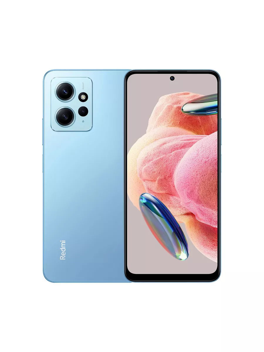 Смартфон Redmi Note 12 8GB+256GB Ice Blue