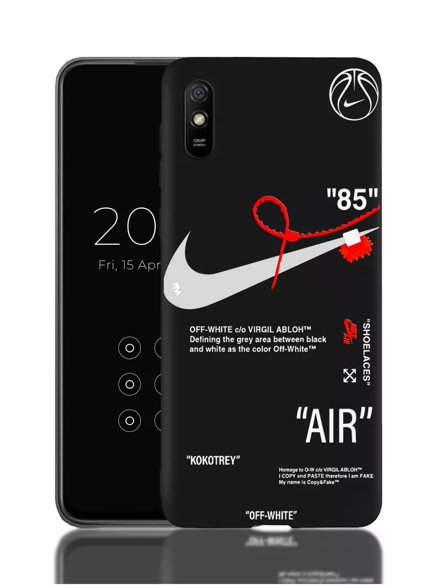 Чехол на Xiaomi Redmi 9A с принтом Nike Re:mobile купить по цене 405 ₽ в  интернет-магазине Wildberries | 173503436