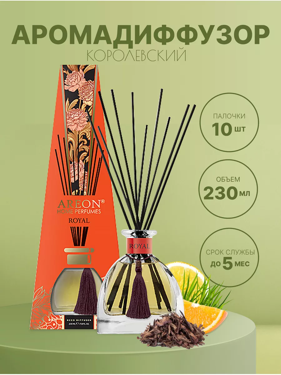 Арома Areon Home Perfume Royal 230 мл диффузор