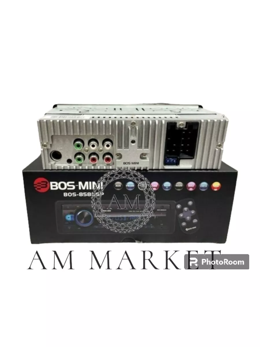 AM Market Автомобильная Магнитола BOS-MINI BOS-858DSP Super Bass