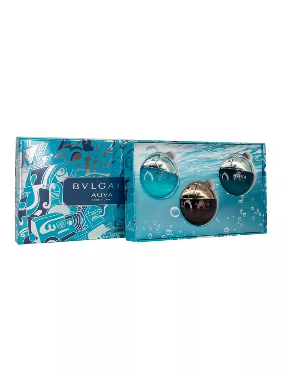 Bvlgari aqva shop gift set