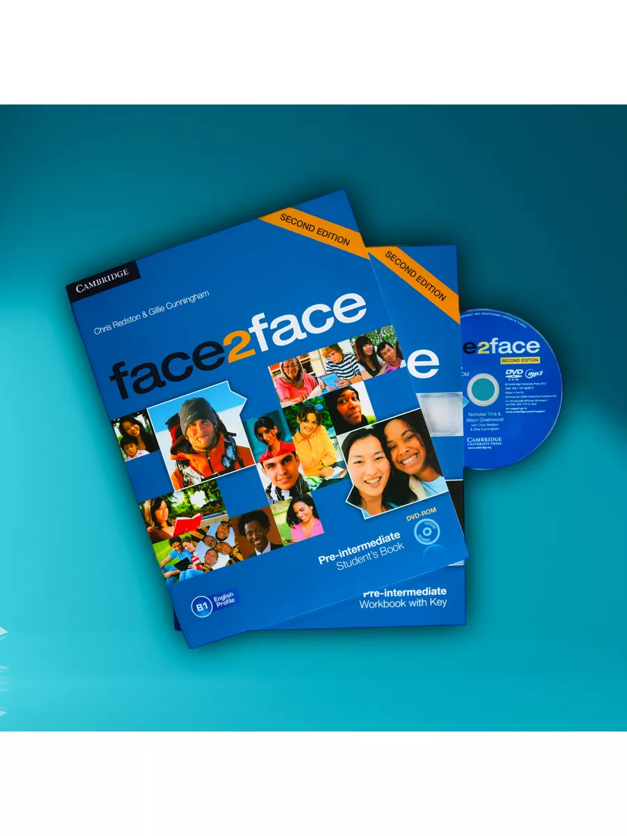 Face to face pre-intermediate учебник рабочая тетрадь диск