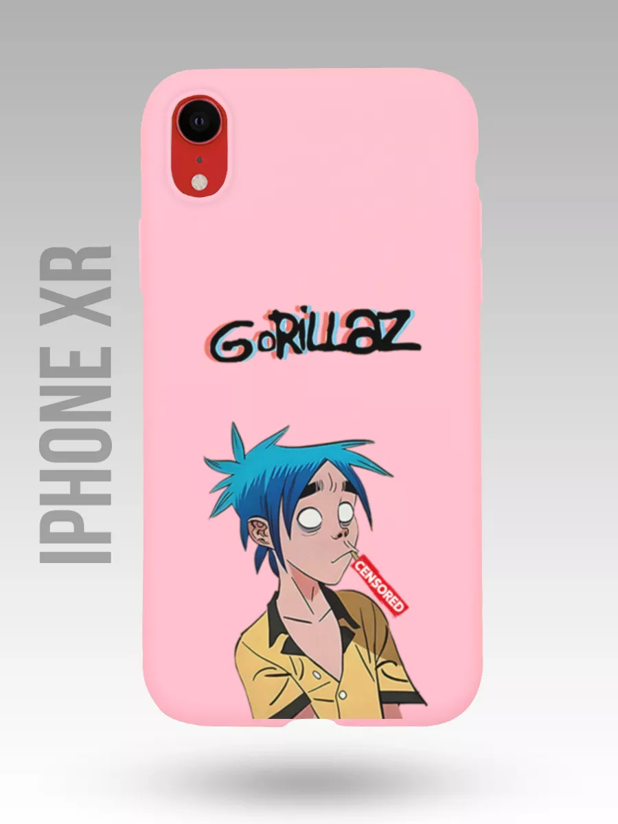 Чехол на Iphone XR группа Gorillaz Гориллаз Арт Краски Nuobi my Style  купить по цене 479 ₽ в интернет-магазине Wildberries | 174428346