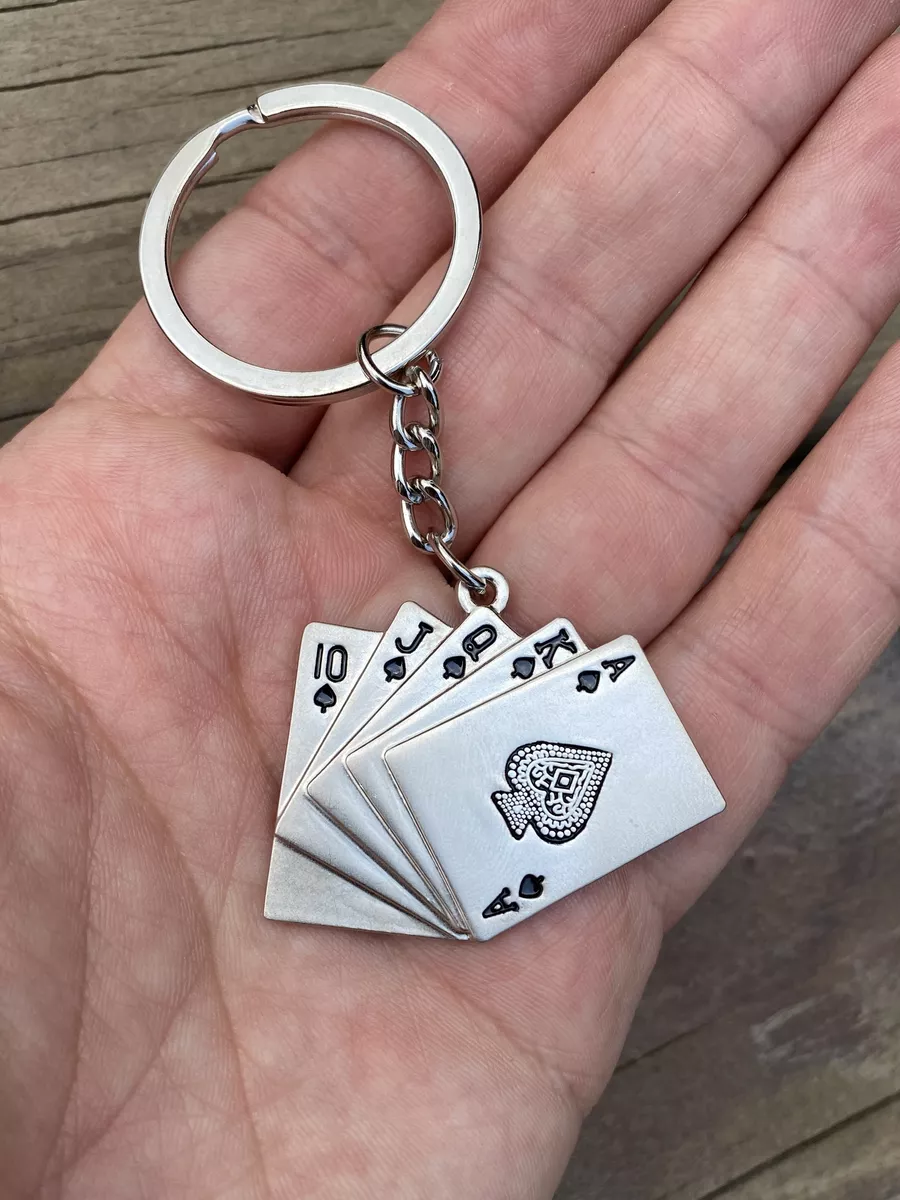 Брелок Игральные карты Keyring купить по цене 311 ₽ в интернет-магазине  Wildberries | 174525748