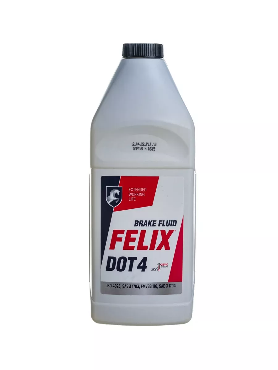 Тормозная жидкость Феликс DOT-4 910г FELIX (авто) купить по цене 407 ₽ в  интернет-магазине Wildberries | 174529860