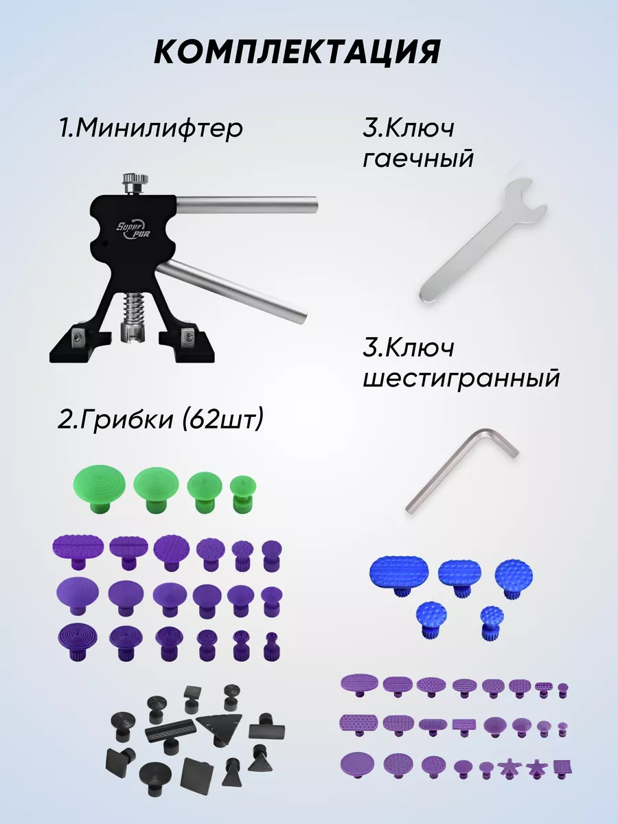 Инструмент для ремонта вмятин без покраски