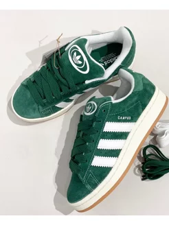 Adidas campus best sale green womens